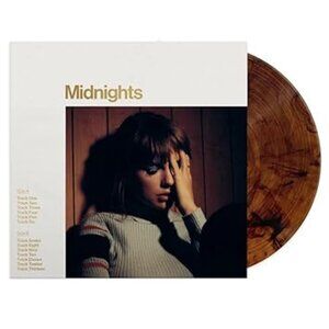 Taylor Swift - Midnights Exclusive Limited Edition Mahogany Colored Vinyl LP